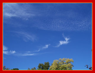 Sky with clouds, Kokomo, Indiana